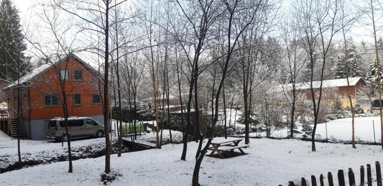 Chalet Tjaffers Lodge Durbuy Buitenkant foto