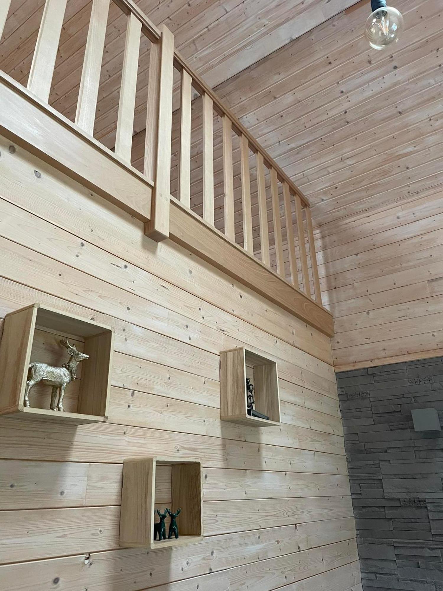 Chalet Tjaffers Lodge Durbuy Buitenkant foto